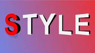 CSS 3D Letters Animation ✨