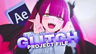 Glitch logo reveal | After Effects Project file