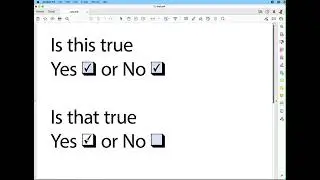 Creating Interactive Check Boxes