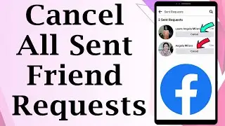 How to Cancel Sent Friend Requests on Facebook 2021 || See All Sent Friends Requests List