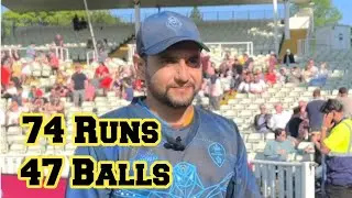 Haider Ali 74 Runs In T20 Blast | Haider Ali 74 Runs 47  Balls