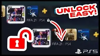 HOW TO REMOVE LOCK FROM GAMES ON PS5 - 2025