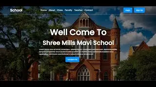 How To Make School Website Using HTML And CSS || School Website|| 🙇🏼‍♂️🙇🏼‍♂️🙇🏼‍♂️🙇🏼‍♂️