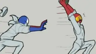 Francia y España (comic en español) countryhumans 