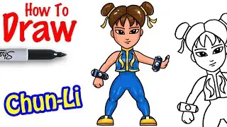 How to Draw Chun-Li | Street Fighter