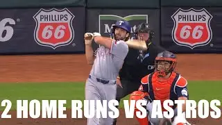 Josh Smith Hits 2 2-Run Home Runs vs Astros