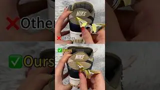 Real Vs Fake Travis Scott Nike SB Dunk #shorts #sneakerhead #viral