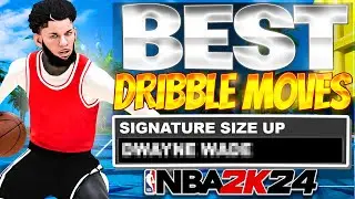 BEST DRIBBLE MOVES in NBA 2K24 (SEASON 6) - FASTEST DRIBBLE MOVES & COMBOS FOR ALL BUILDS + TUTORIAL