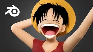 Sculpting Luffy from One Piece (Timelapse)