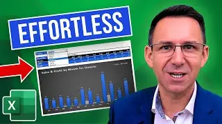 Excel Chart Revolution: One Formula, Zero Macros – Effortless Dropdown Switching!