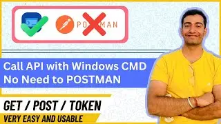 Call API in Windows CMD without Postman | Try it Now