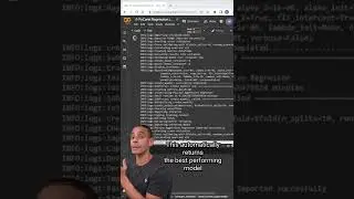 Building regression MACHINE LEARNING models but in 7 automated lines of code?!?