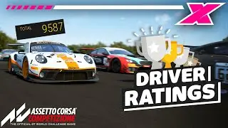 Driver RATINGS in Assetto Corsa Competizione, what do they mean?!