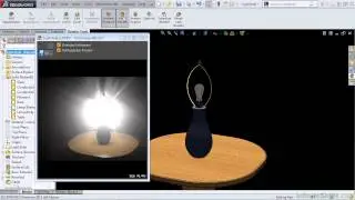 SolidWorks 2015 Rendering and Visualization | Creating a Lightbulb