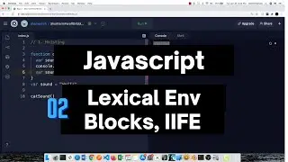 01. Coding Interview(2021) with Javascript - Lexical Environment, Blocks, IIFE