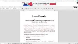 DocEditor web extension to edit documents online
