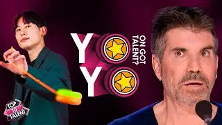 CRAZIEST YO-YO Tricks on Got Talent!