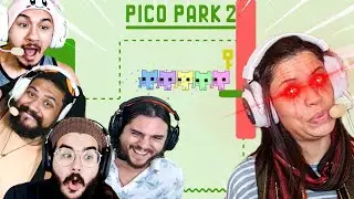 O TRENZINHO DO DESESPERO! - Pico Park 2 com As Gatinhas #2