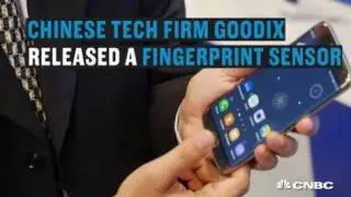 CNBC reports Goodix world's first In Display Fingerprint Sensor