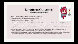 Long term effects of hypertension in pregnancy