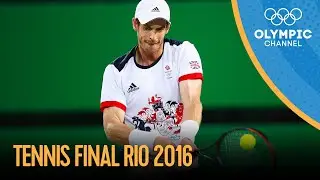 Murray v Del Potro - Mens Singles Tennis Final | Rio 2016 Replay