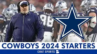 Dallas Cowboys Starters For 2024 Entering Their Week 1 Game Against The Cleveland Browns