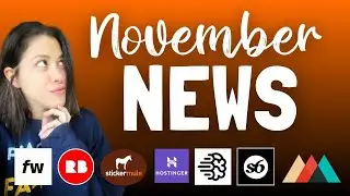 November Print on Demand NEWS - Society6 MESS, New Products, Closed Patreon & More!