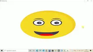 Emoji Open GL/Computer Graphics Project With Source Code