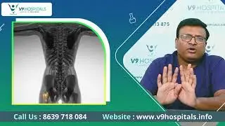 తుంటి కీలు మార్పిడి | Robotic Hip Replacement Surgery | Hip Replacement in Telugu | V9 Hospitals