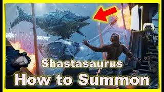 Ark Survival Ascended How to summon NEW Shastasaurus