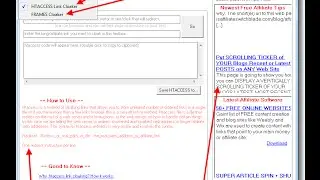 Free Links Cloaker Software PHP HTACCESS FRAMES Link Cloaking