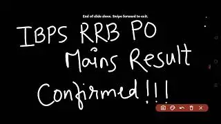 ibps rrb po mains result update 