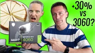 Jay FORGOT to tell you the RTX 4060 vs 3060's Cheesecake Analogy.