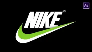 How to Make Nike Logo Animation in After Effects | AE Tutorial 2024