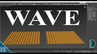 #33 || WAVE MODIFIER || 3DS MAX FULL MODELING TUTORIAL IN HINDI ||