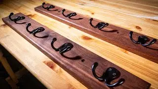 Making a Coat Rack with Black Walnut