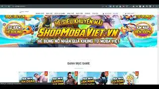 Bài 45 : Demo Web Game toàn bộ series | Web shop bán acc game