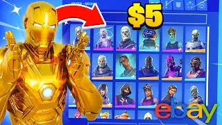 I Bought a 179 OG Fortnite Accounts On EBAY... (RARE SKINS)