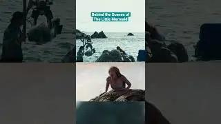 Behind the Scenes of The Little Mermaid Comparison 