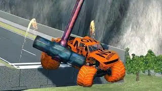 Beamng Highway Crashes Compilation #61 --- BeamNG Drive