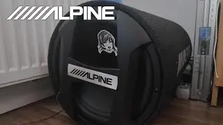 ALPINE SWT-12S4 Bass Test 20Hz (4k60fps)