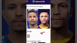 Your face in PES 21 #pes2021 #fyp #faces