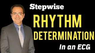 ECG Rhythm Interpretation with Practice ECG's, P wave, PR interval, QRS Complex, Made Easy USMLE