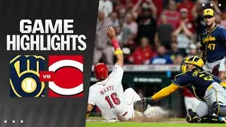 Brewers vs. Reds Game Highlights (8/31/24) | MLB Highlights