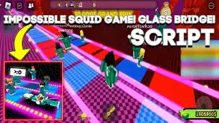 Impossible Squid Game! Glass Bridge Script Hack | Show Path, God Mode, Trolling *2024*