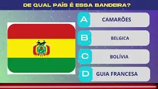 De que país são essas bandeiras?