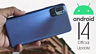 Xiaomi Redmi Note 10T Android 14 HyperOS/MIUI 15 Update