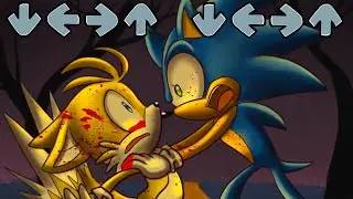 Story DEATH Tails Friday Night Funkin be like + Sonic EXE KILLS Tails - FNF