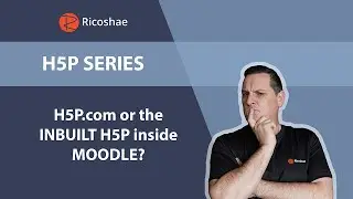 Should I use H5P.com or the INBUILT H5P inside MOODLE for interactive content?