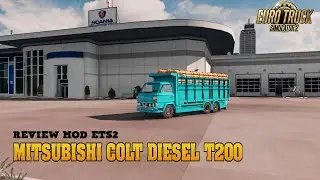 Review Mod Mitsubishi Colt T200 RTGD Full Anim | ETS2